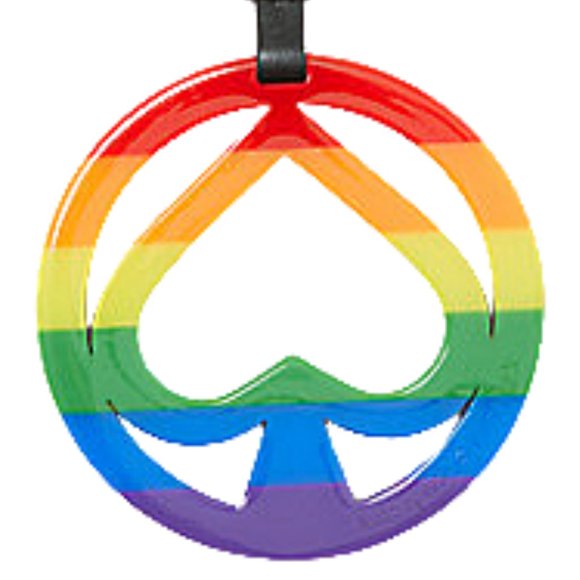 NWT kate spade Limited Edition Rainbow Spade Tag - Picture 5 of 9